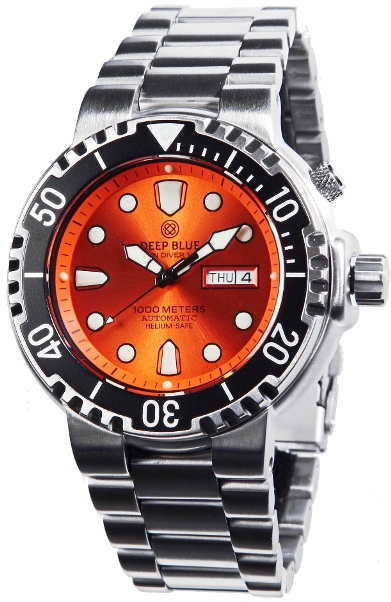 Sun Diver K1 - orange. Deep Blue dykkerur.